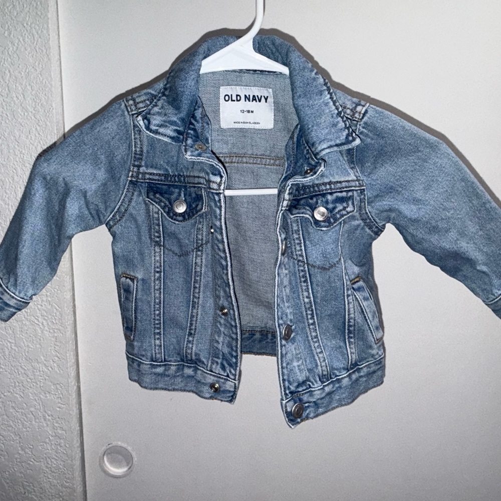 Old Navy Kids' Classic Blue Jean Jacket